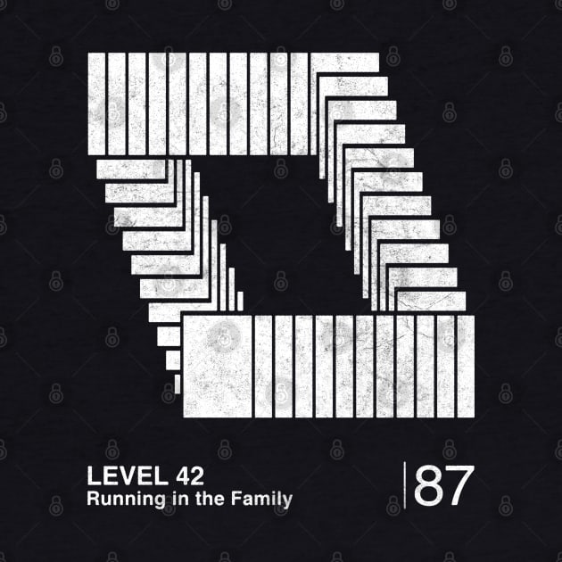 Level 42 / Minimalist Graphic Artwork Design by saudade